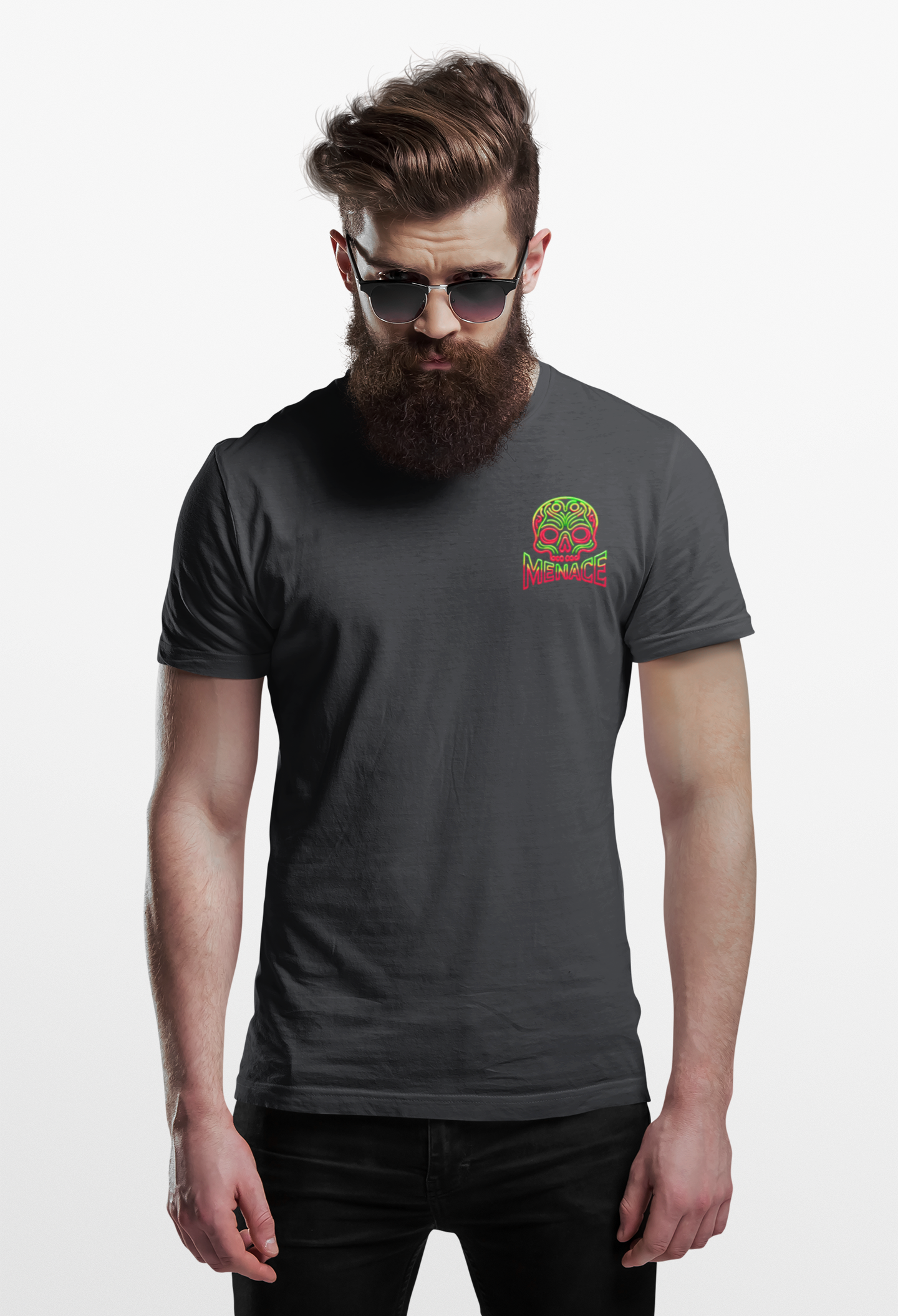 THE MENACE: STRIPPERS & BAD DECISIONS by FNS: T-shirt Next Level 6210