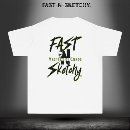 FAST-N-SKETCHY® Master of Chaos – Youth Tee | Because Calm Kids Don’t Change the World.