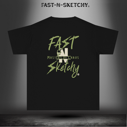 FAST-N-SKETCHY® Born to Break Rules – Youth Tee | Let ’Em Be Loud. Let ’Em Lead the Madness.