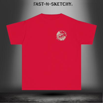 FAST-N-SALTY™ Hooked on the Wild – Marlin Youth Tee | Little Anglers with Big Attitude.