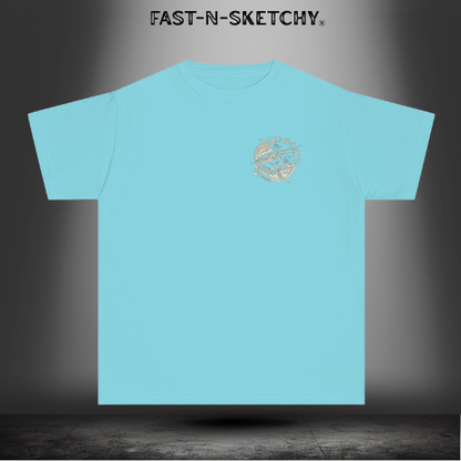 FAST-N-SALTY™ Hooked on the Wild – Marlin Youth Tee | Little Anglers with Big Attitude.