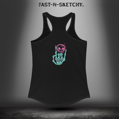 FAST-N-SEXY™ - THE YEAR OF THE SNAKE: Women's Ideal Racerback Tank