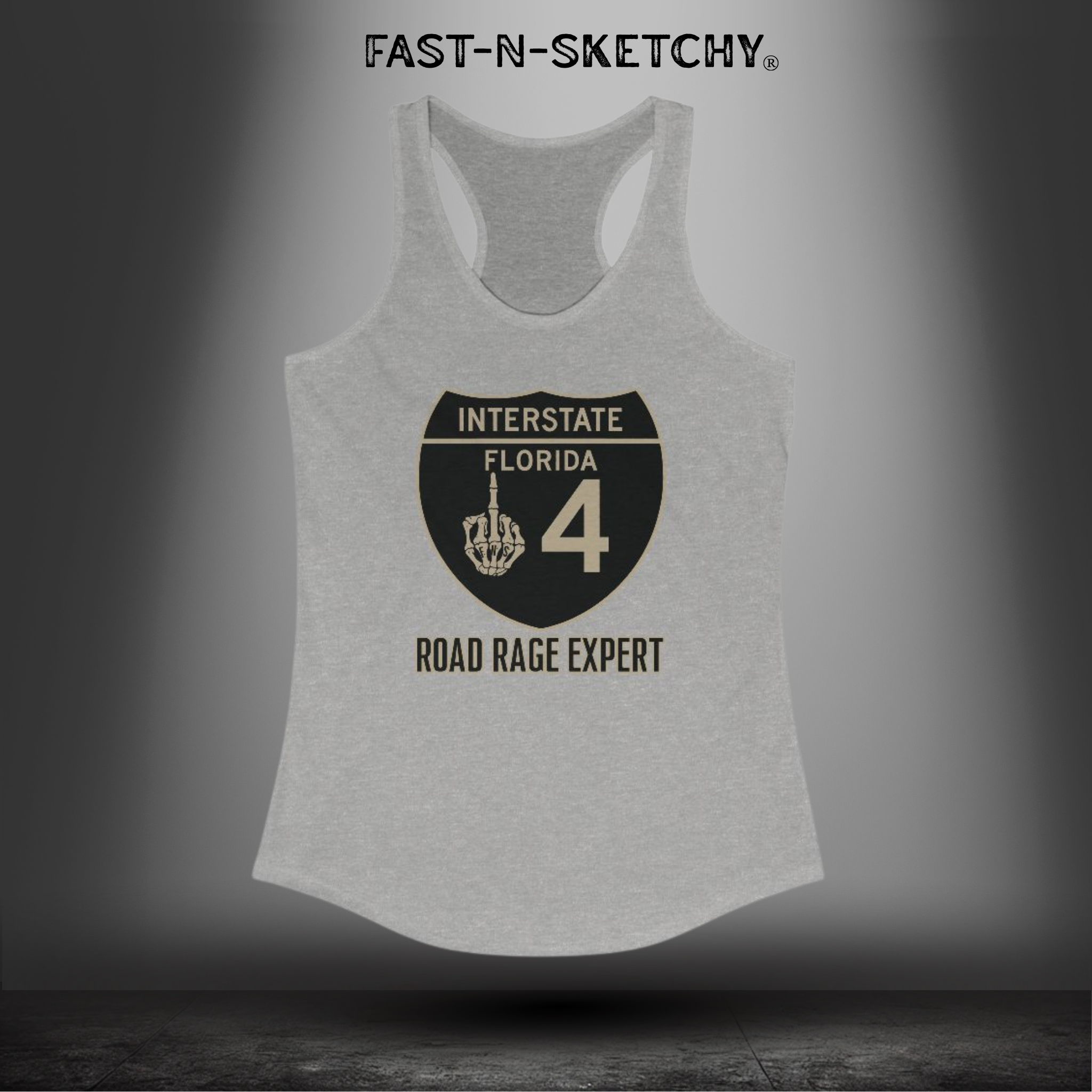 I-4 Road Rage Expert Women's Racerback Tank