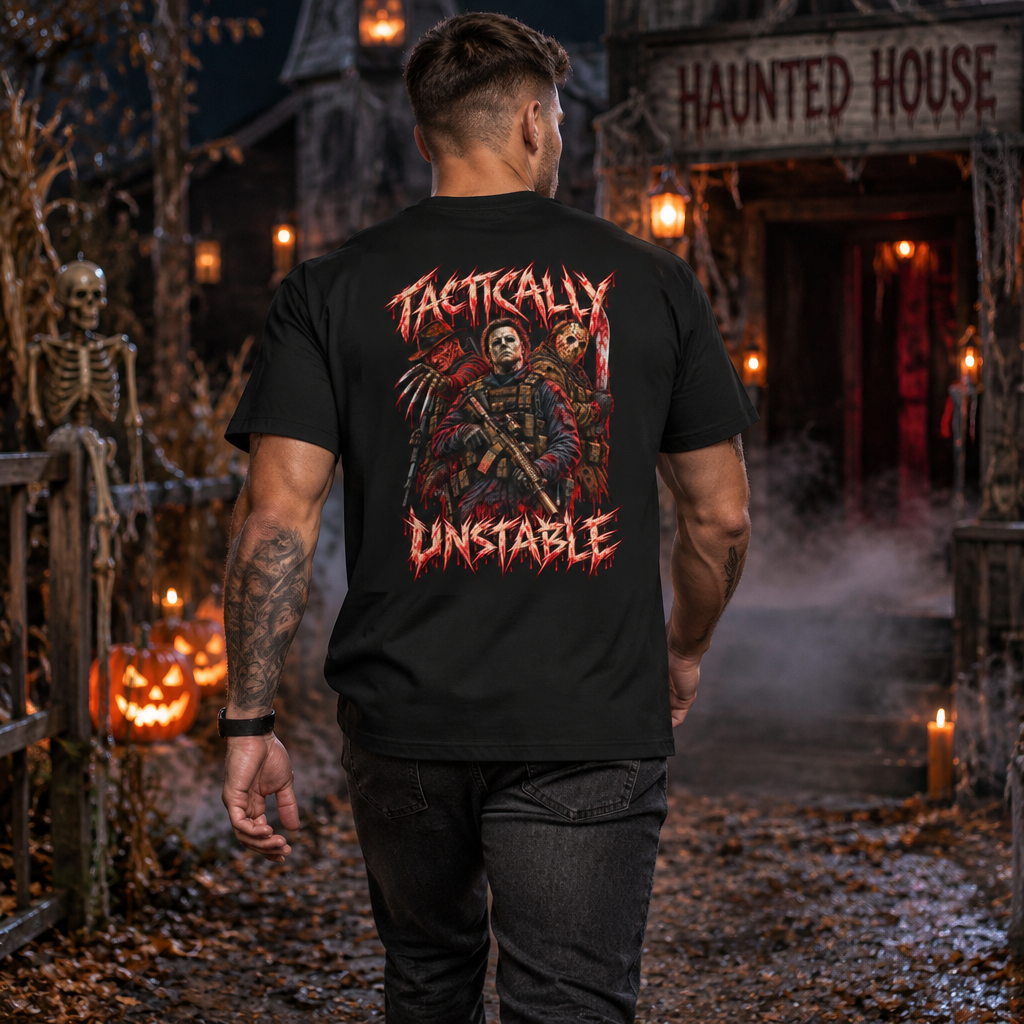 Tactically Unstable Horror Military Edition Tee