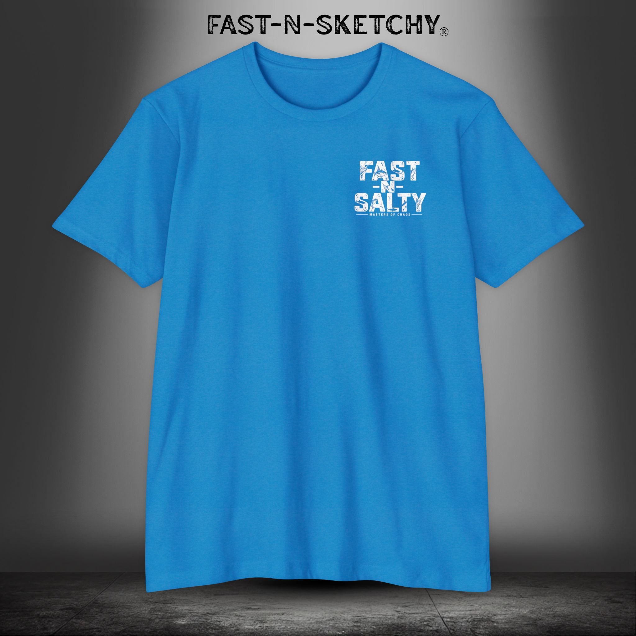 Fast-N-Salty Flag Tee — Premium Fitted Patriotic T-Shirt