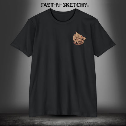The Coyote: Death Dealer or Healer, You Decide - T-Shirt Next Level 6210