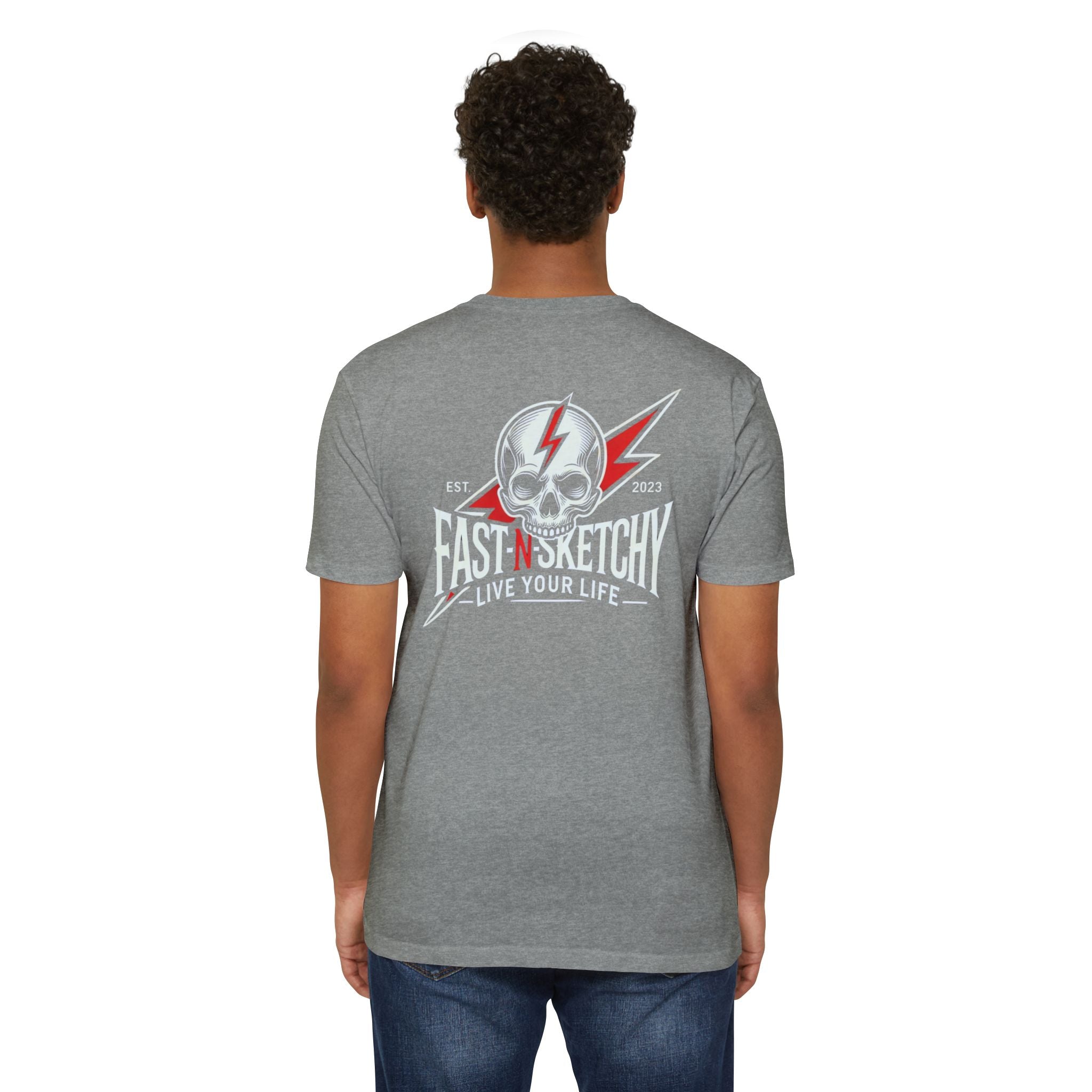 LIVE YOUR LIFE - T-shirt Classic Fit Crewneck - Next Level 6210