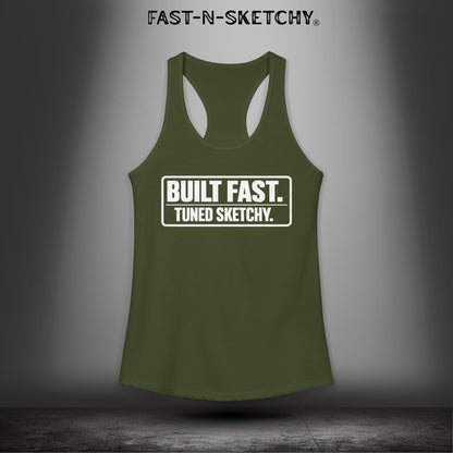 Built Fast, Tuned Sketchy: Bagger Racing Biker Edition Razorback Tank