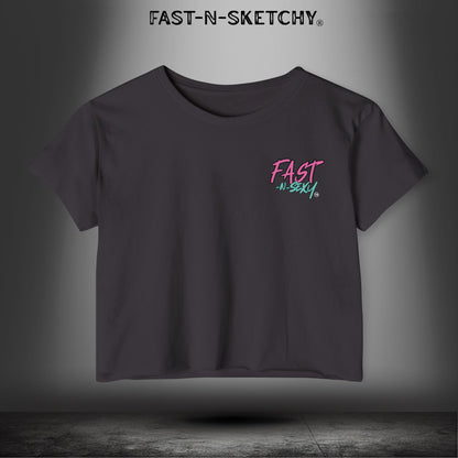 DANGEROUS CURVES - FAST-N-SEXY™: Crop Top Festival Style Women's Shirt