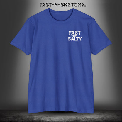 Fast-N-Salty Flag Tee — Premium Fitted Patriotic T-Shirt