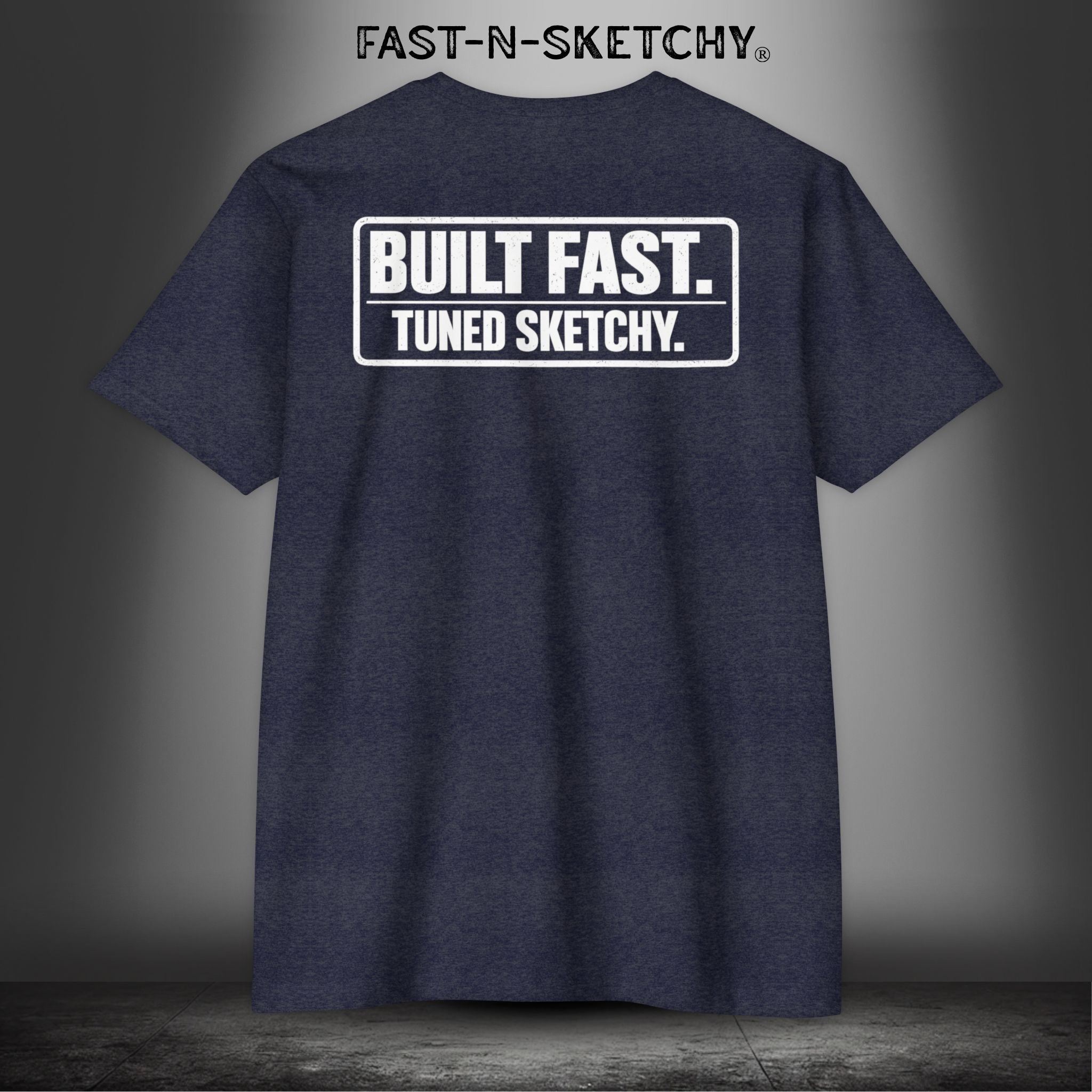 Built Fast, Tuned Sketchy: Bagger Racing Biker Edition Premium Tee
