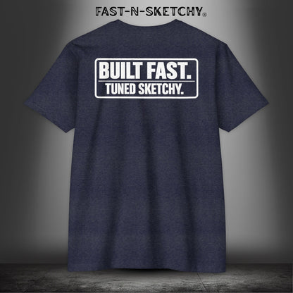 Built Fast, Tuned Sketchy: Bagger Racing Biker Edition Premium Tee