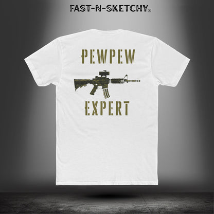 Pew Pew Expert: Military Edition Relaxed Classic Tee