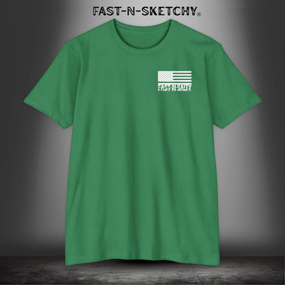 Fast-N-Salty Tee — Premium Fitted Patriotic T-Shirt