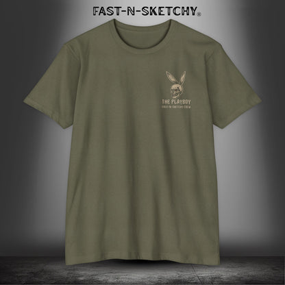 The Playboy "I'm Not a Player, I Just Bang a Lot": Military Edition Premium Fitted Tee