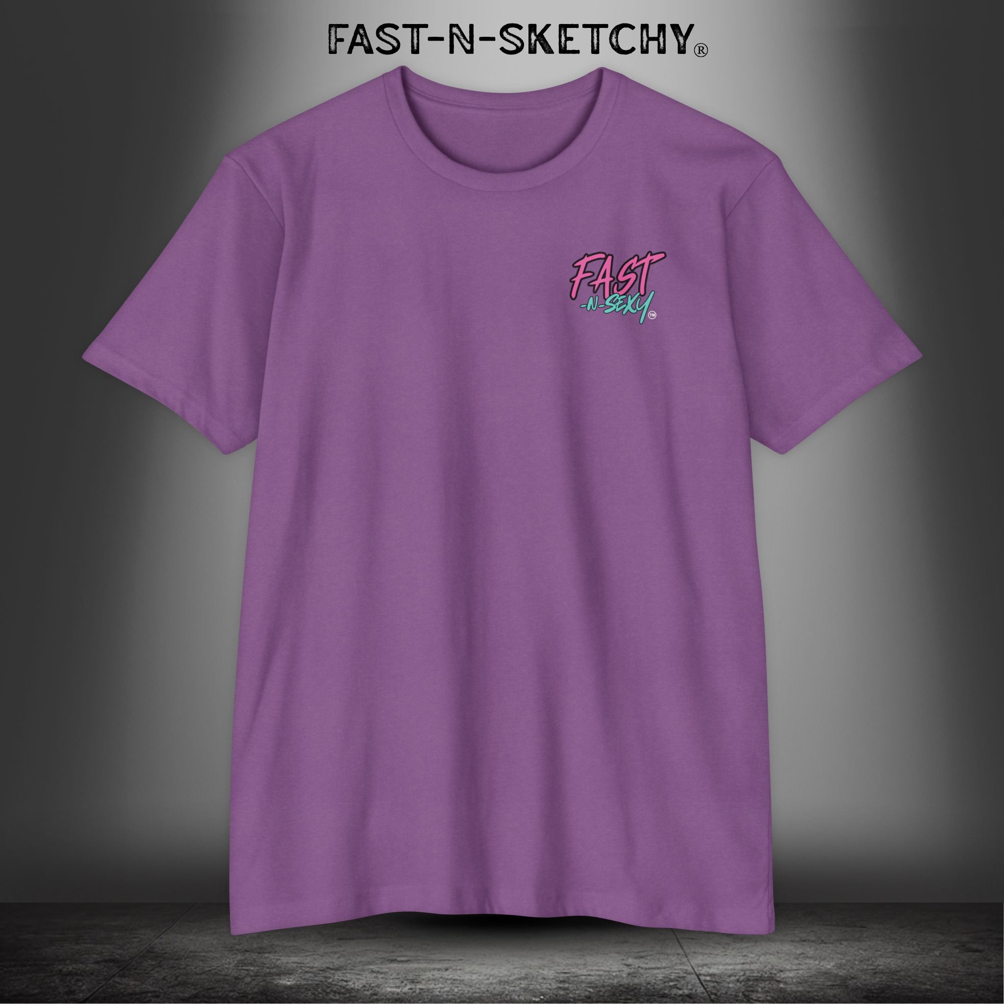 LOVE ME OR CHASE ME - FAST-N-SEXY: T-shirt Classic Fit Crewneck - Next Level 6210