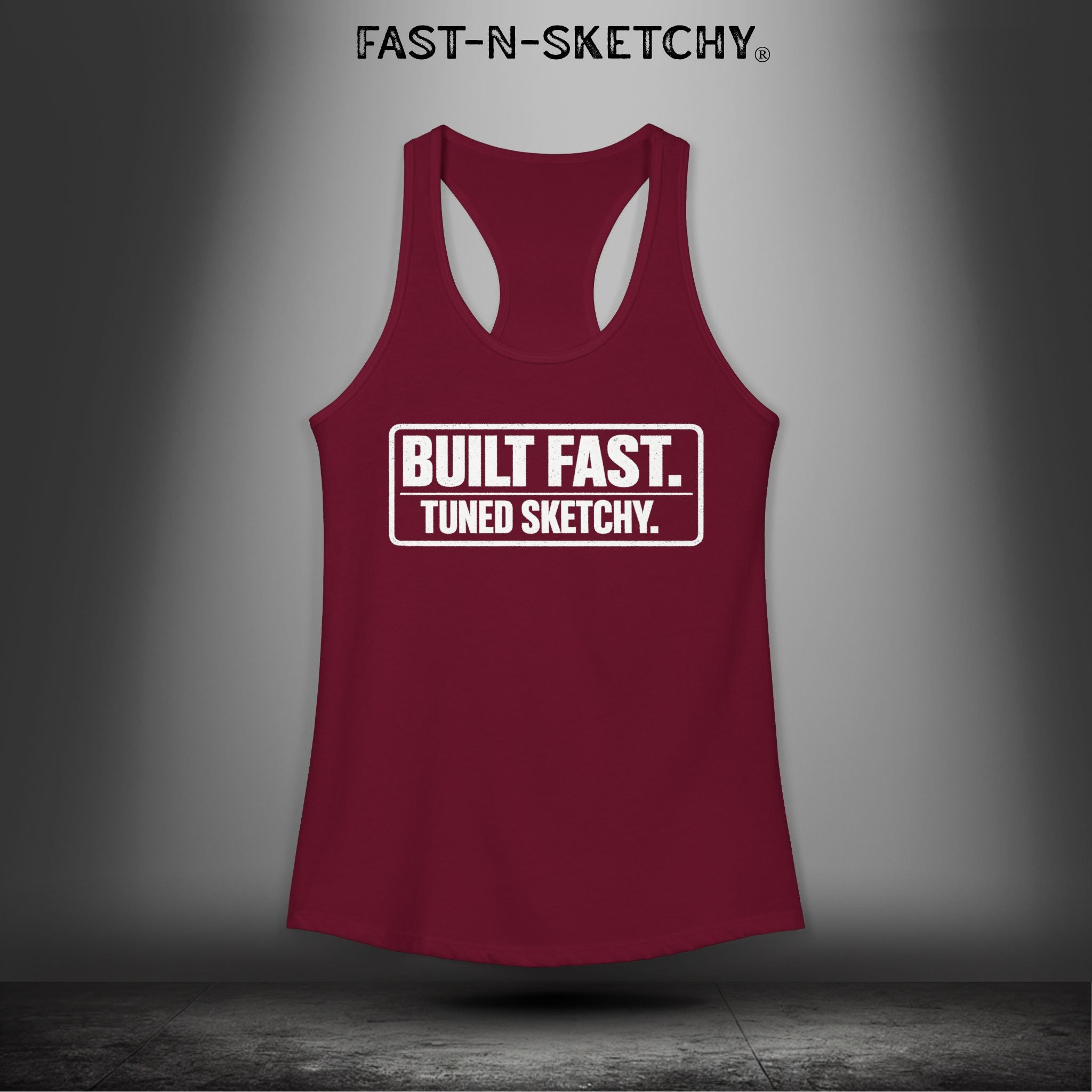 Built Fast, Tuned Sketchy: Bagger Racing Biker Edition Razorback Tank