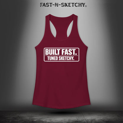 Built Fast, Tuned Sketchy: Bagger Racing Biker Edition Razorback Tank