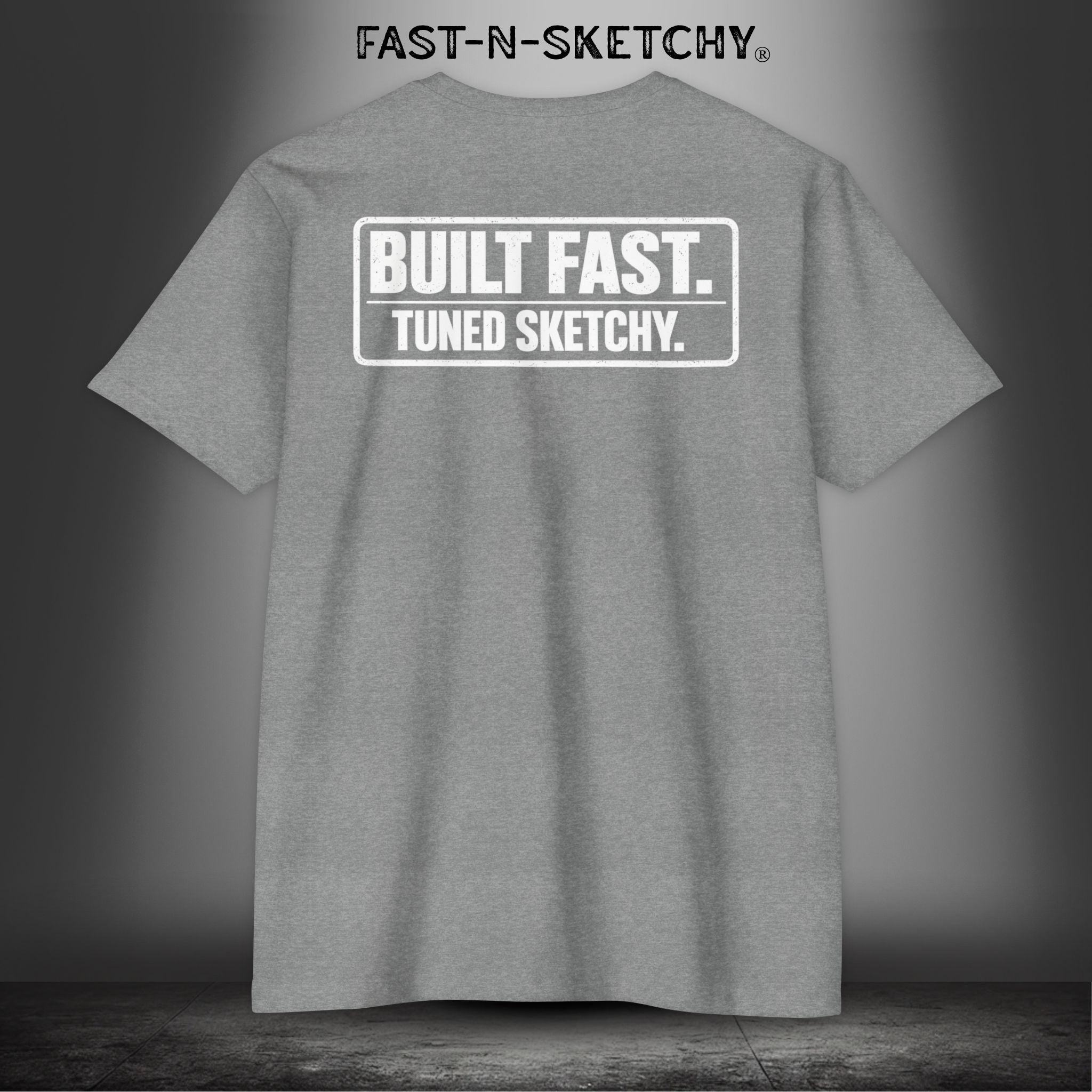Built Fast, Tuned Sketchy: Bagger Racing Biker Edition Premium Tee