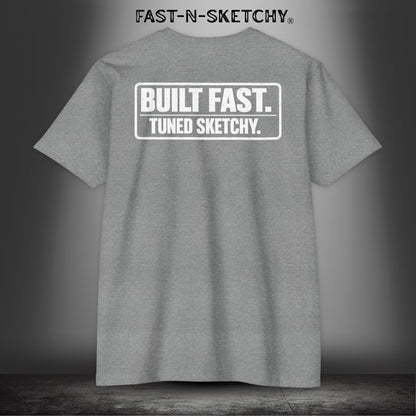 Built Fast, Tuned Sketchy: Bagger Racing Biker Edition Premium Tee
