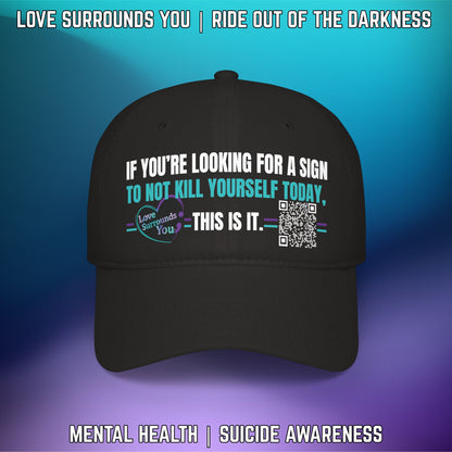 If You’re Looking for a Sign…This Is It QR Code Low Profile Baseball Cap - LSY