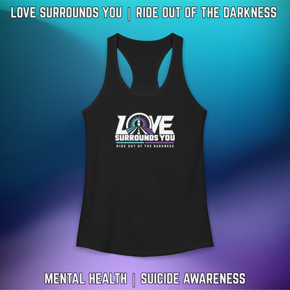 If You're Looking for a Sign.... QR Code Women's Ideal Racerback Tank - LSY