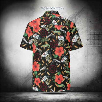 "Hawaiian Style" Button Down Shirt for the Summer Fun