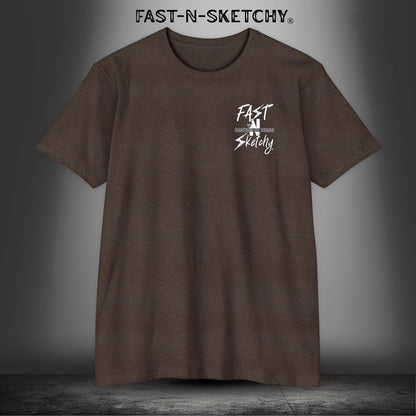 No Face, No Case: Biker Edition Premium Fitted Tee (Colors)