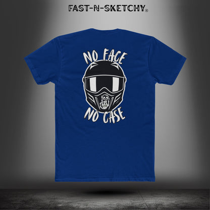 No Face, No Case: Biker Edition Relaxed Classic Tee (S-5XL)