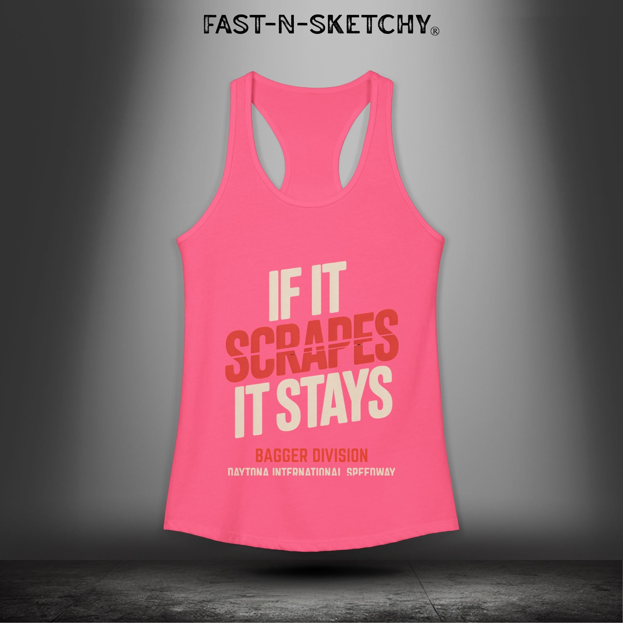 If It Scarpes, It Stays: Daytona Bike Week Bagger Racing Biker Edition Razorback Tank