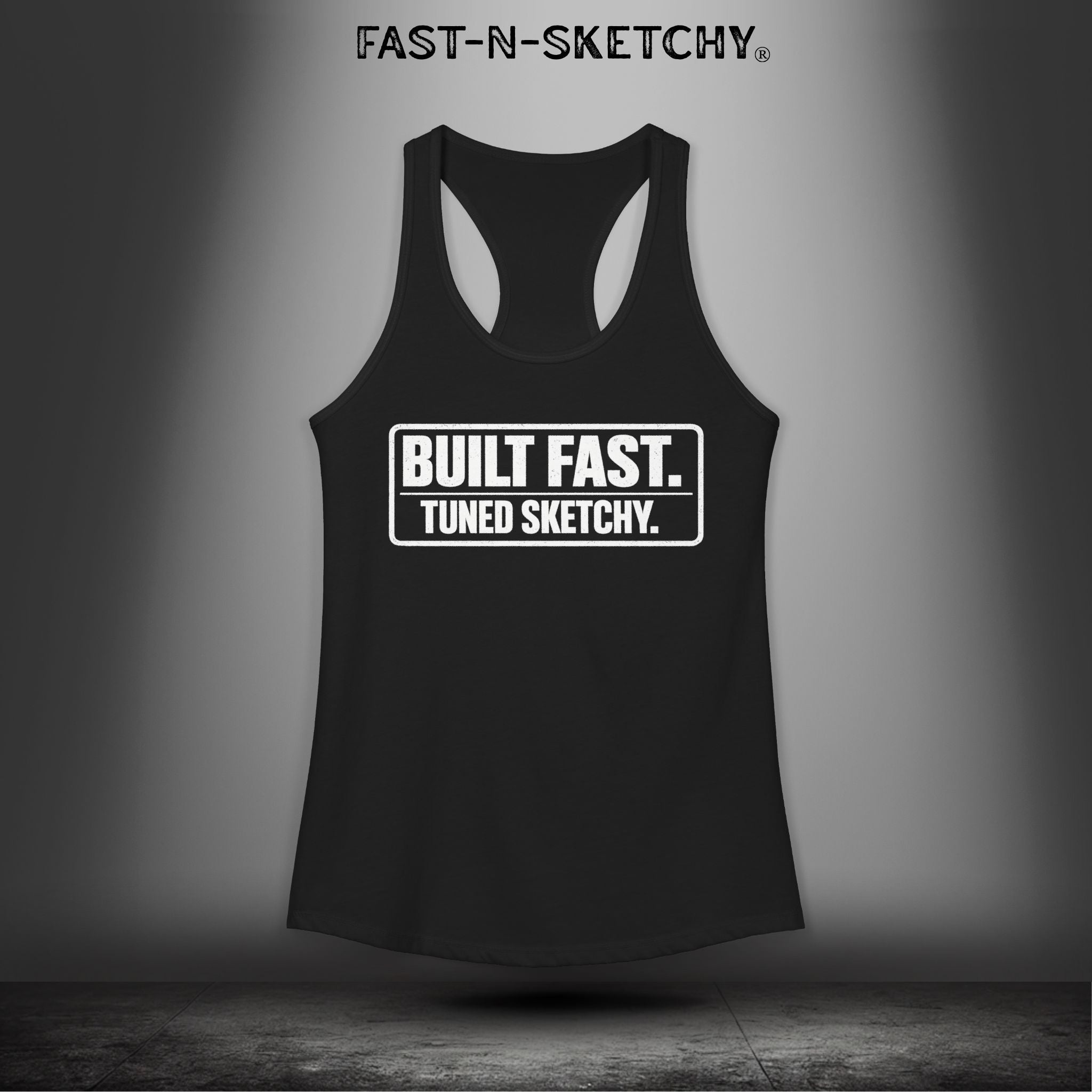 Built Fast, Tuned Sketchy: Bagger Racing Biker Edition Razorback Tank