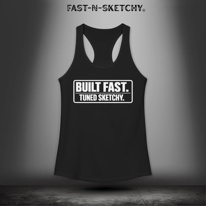 Built Fast, Tuned Sketchy: Bagger Racing Biker Edition Razorback Tank