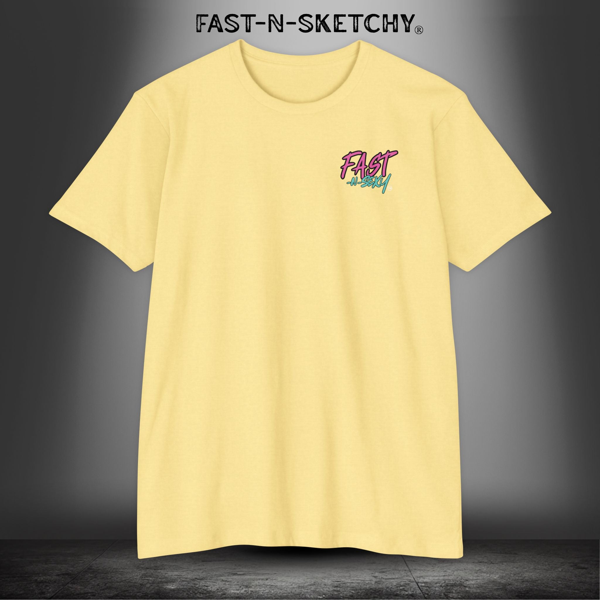 LOVE ME OR CHASE ME - FAST-N-SEXY: T-shirt Classic Fit Crewneck - Next Level 6210