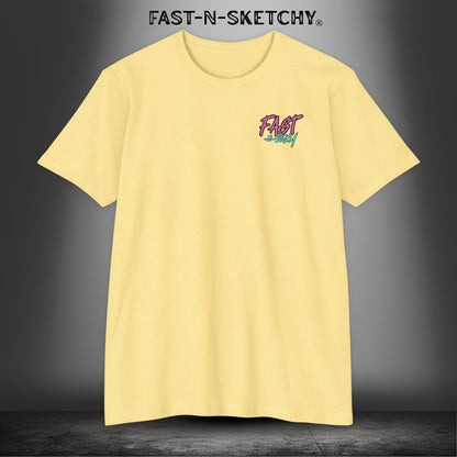 LOVE ME OR CHASE ME - FAST-N-SEXY: T-shirt Classic Fit Crewneck - Next Level 6210