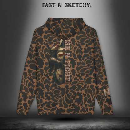 Rise-N-Fight Camo Hoodie: Military Edition