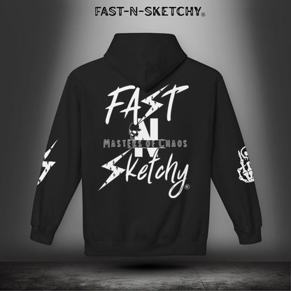 FAST-N-SKETCHY®: Fleece Hoodie 80/20 Blend (Dark Colors)