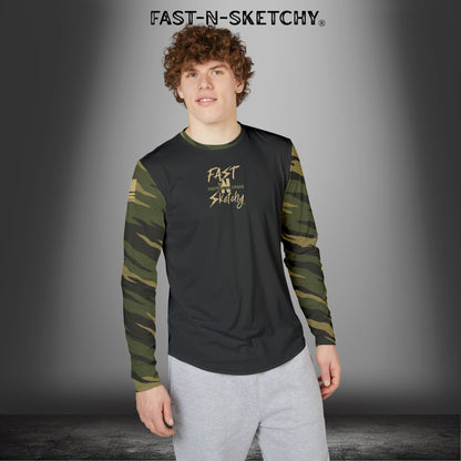 Paratrooper, Not a Dirty Leg: Military Edition - UV Riding/Outdoor Long-Sleeve Tee