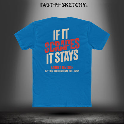 If It Scarpes, It Stays: Daytona Bike Week Bagger Racing Biker Edition Relaxed Classic Tee