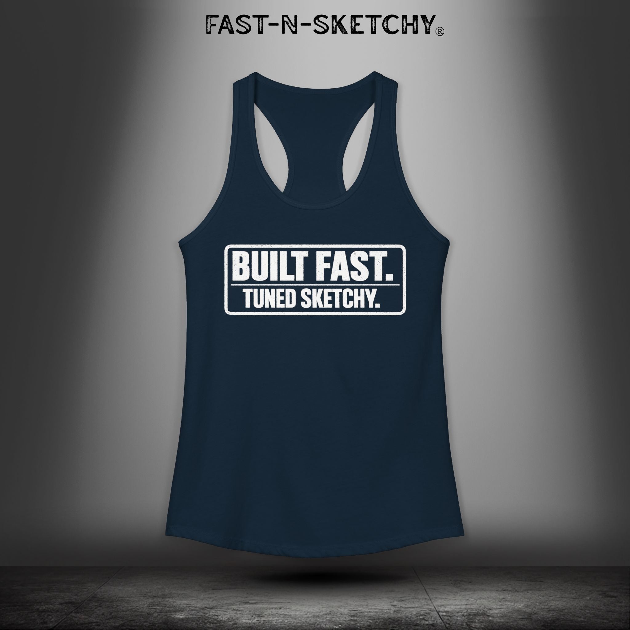 Built Fast, Tuned Sketchy: Bagger Racing Biker Edition Razorback Tank