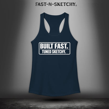 Built Fast, Tuned Sketchy: Bagger Racing Biker Edition Razorback Tank