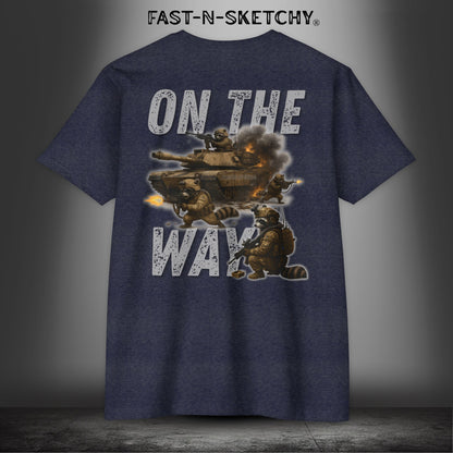 On the Way, The Rizzo: FAST-N-SKETCHY - T-Shirt next Level 6210