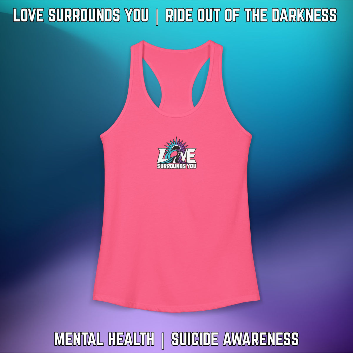 If You're Looking for a Sign.... QR Code Women's Ideal Racerback Tank - LSY