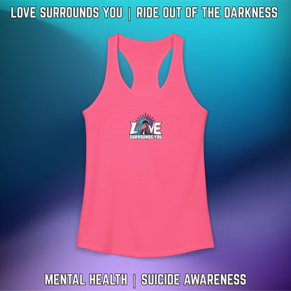 If You're Looking for a Sign.... QR Code Women's Ideal Racerback Tank - LSY