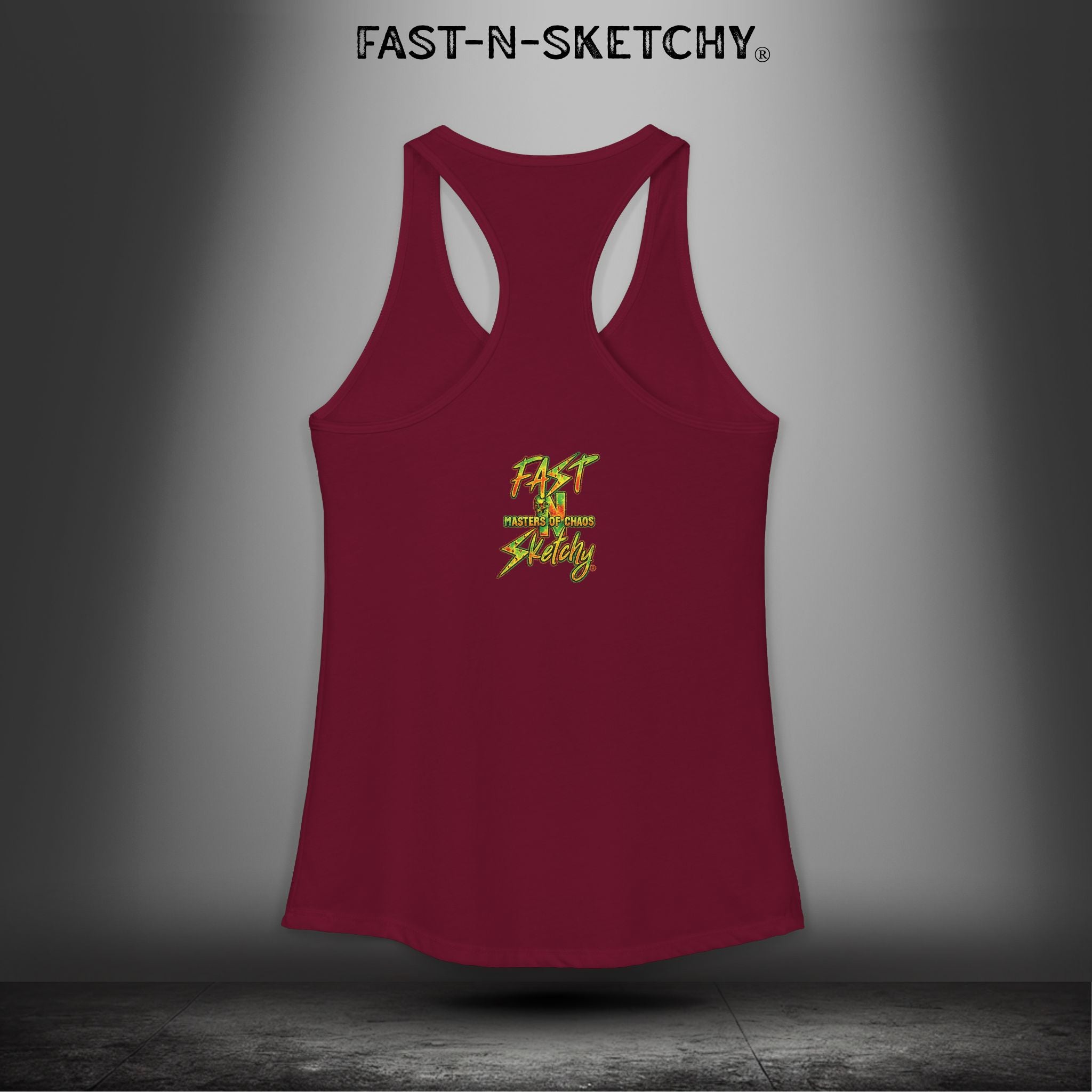 Crew Chief Said, Send It: Bagger Racing Biker Edition Razorback Tank