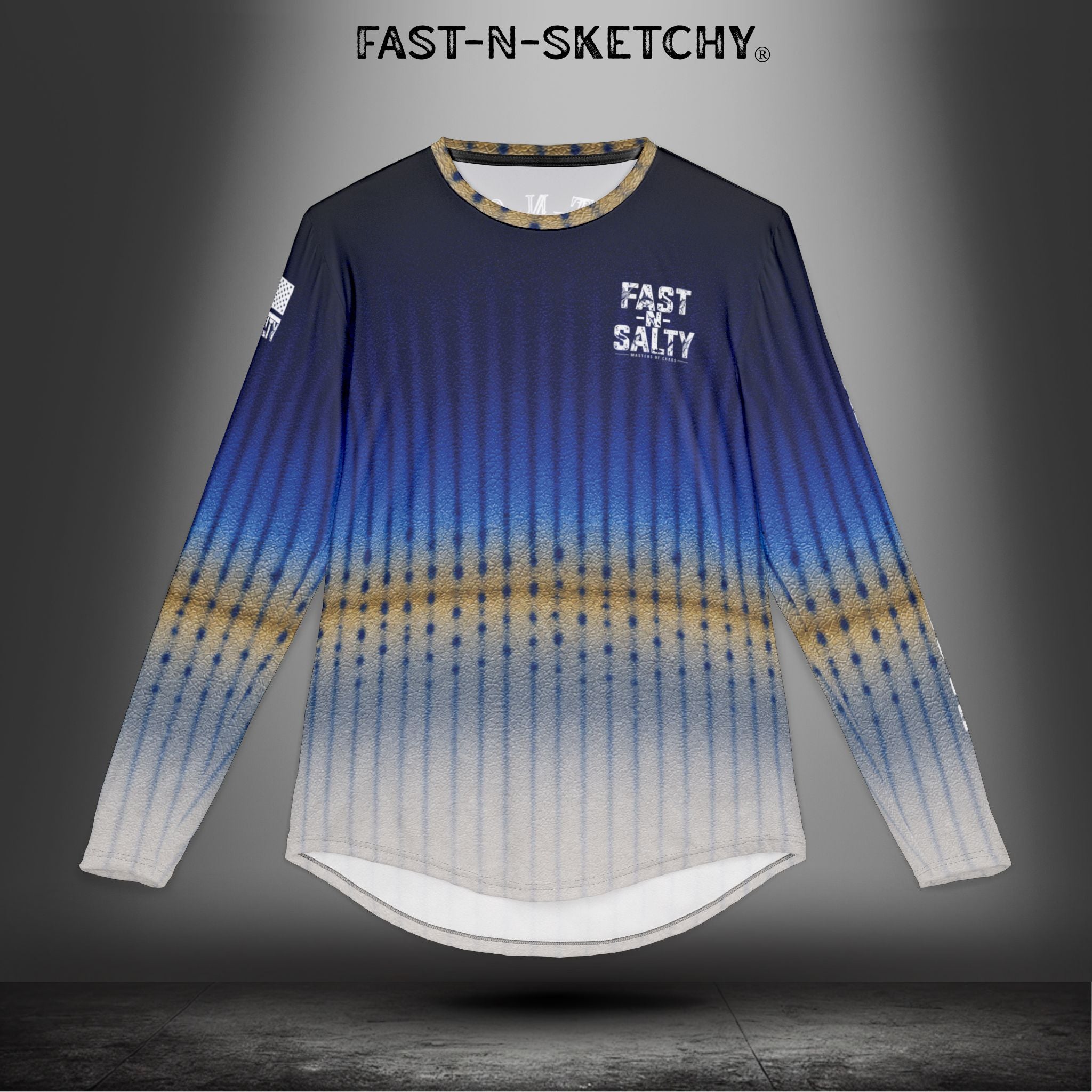Sailfish Camo Fast-N-Salty UV Protection Long Sleeve Shirt