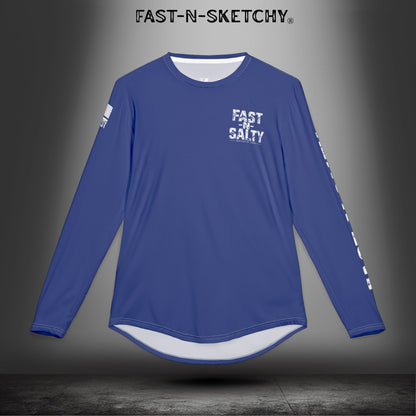 Sailfish Fast-N-Salty UV Protection Long Sleeve Shirt - Perfect for Outdoor Adventures and Fishing