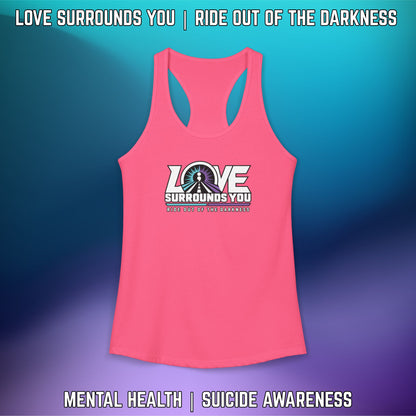 If You're Looking for a Sign.... QR Code Women's Ideal Racerback Tank - LSY