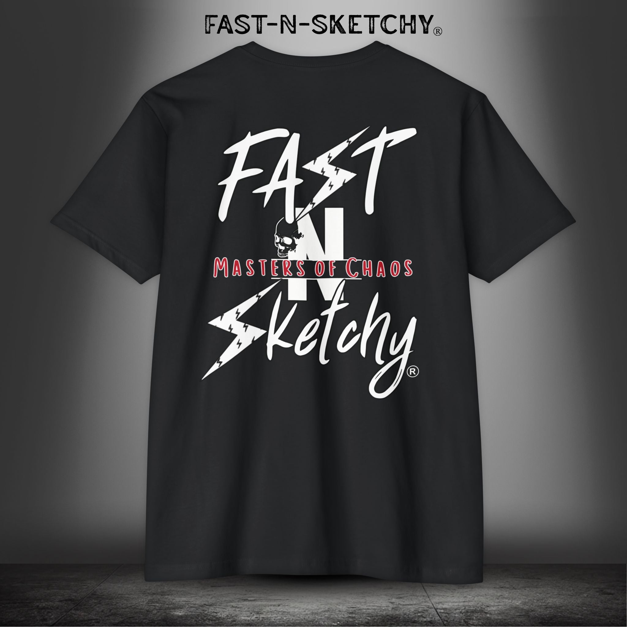 FAST-N-SKETCHY® - T-shirt Next Level 6210 (Dark Colors)