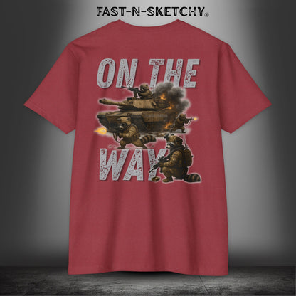 On the Way, The Rizzo: FAST-N-SKETCHY - T-Shirt next Level 6210