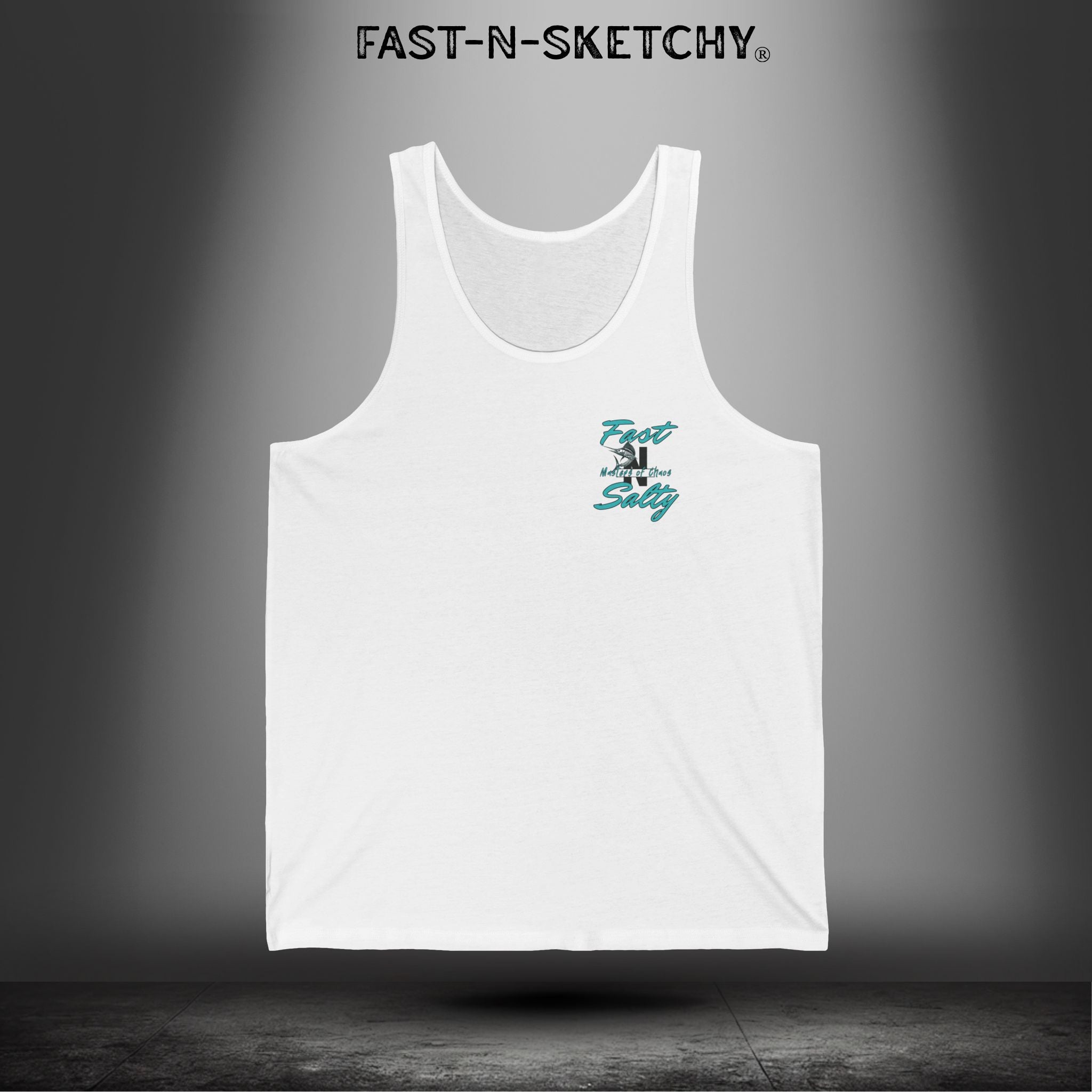WE GREW HERE, YOU FLEW HERE, GO AWAY: White Tank Top